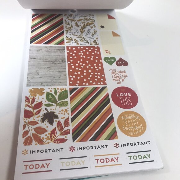 The Happy Planner Seasonal Sticker Sheets 1557 Easter Christmas Halloween Fall - Picture 7 of 11